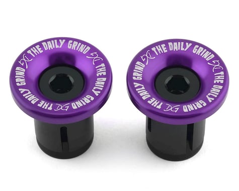 Daily Grind Bar Ends (Purple) (Pair)
